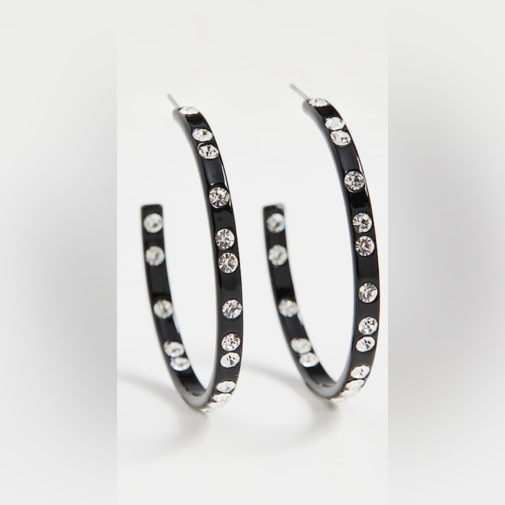 NWT Roxanne Assoulin Twinkle Twinkle Brite Hoop Earrings